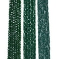 thumbnail image 2 of 20strands Electroplate Glass Beads Strands Pearl Luster Faceted Rondelle Green 4x3mm Hole: 0.4mm about 110~115pcs/strand 39~40cm, 2 of 3