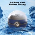 thumbnail image 4 of Herramienta de afeitar eléctrica portátil, miniafeitadora inalámbrica lavable para hombres, hogar/viaje Hugtrwg Para estrenar, 4 of 7