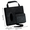 thumbnail image 3 of LKWLPD Multi-Pocket Car Seat Backseat Organizer with Tissue Box Design Large Storage Pockets for Auto Interior Accessories Phone Toys Essentials​​, 3 of 4