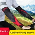 thumbnail image 2 of UV Sun Protection Cooling Compression Sleeves Arm Sleeves Men Women Cycling Sunshade Sleeves,M-XXL, 2 of 9