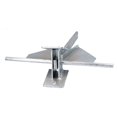 thumbnail image 3 of Crown Stock Spade Cruising Anchor 4.5kg Galvanised for Medium Boats / Yachts, 3 of 3