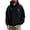 Black-1, variant on Christian Hoodies for Men Long Sleeve Loose Casual Bible Verse Graphic Hooded Sweatshirts Pullover with Pockets