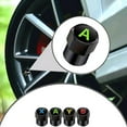 thumbnail image 2 of Bouchons de Valve de Roue d'Auto, Protection contre les Fuites et les Dommages, Ensemble de 4, Matériau en Alliage d'Aluminium, 2 of 8