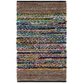 thumbnail image 2 of SAFAVIEH Cape Cod Katriona Geometric Area Rug, Natural/Blue, 3' x 5', 2 of 11