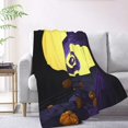 thumbnail image 2 of Manta polar de Pesadilla antes de Navidad, súper suave y acogedora, manta de franela ligera y cómoda, manta de felpa cálida para sofá, cama, 50 x 70 pulgadas, 2 of 5