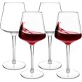 thumbnail image 1 of MICHLEY Verres à Vin Flottants pour Piscine, Grands Verres à Vin Rouges Modernes Ensemble de 4, Plastique Tritan Incassable Bourgogne Vaisselle à Pied Réutilisable 15oz, 1 of 7