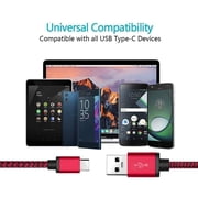 LBC 3 Packs ( 10ft) USB Type C 3.1 to USB 2.0 Charging Cable Connector Cord for Galaxy S9 S8 S8 Plus,LG G6 V30,Google Pixel 3/3 XL