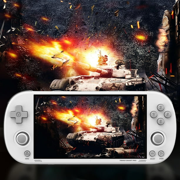 Consola de videojuegos Mini consola de juegos con pantalla de 5000mAh de 4,96 pulgadas para niños y adultos
