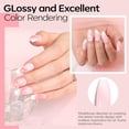 thumbnail image 3 of Set de esmaltes de uñas en gel Modelones, 15 ml, manicura francesa, 2 unidades, 3 of 8
