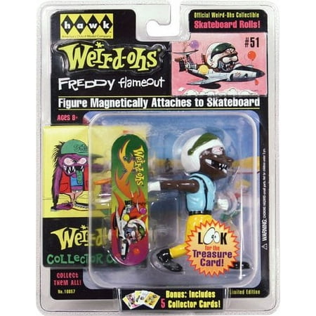 Weirdohs Carded Figure With 5 Collecter Cards #51 Freddy Flameout