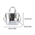thumbnail image 2 of Bolso PU cuero hombro con bolso de mano de mano, 2 of 9
