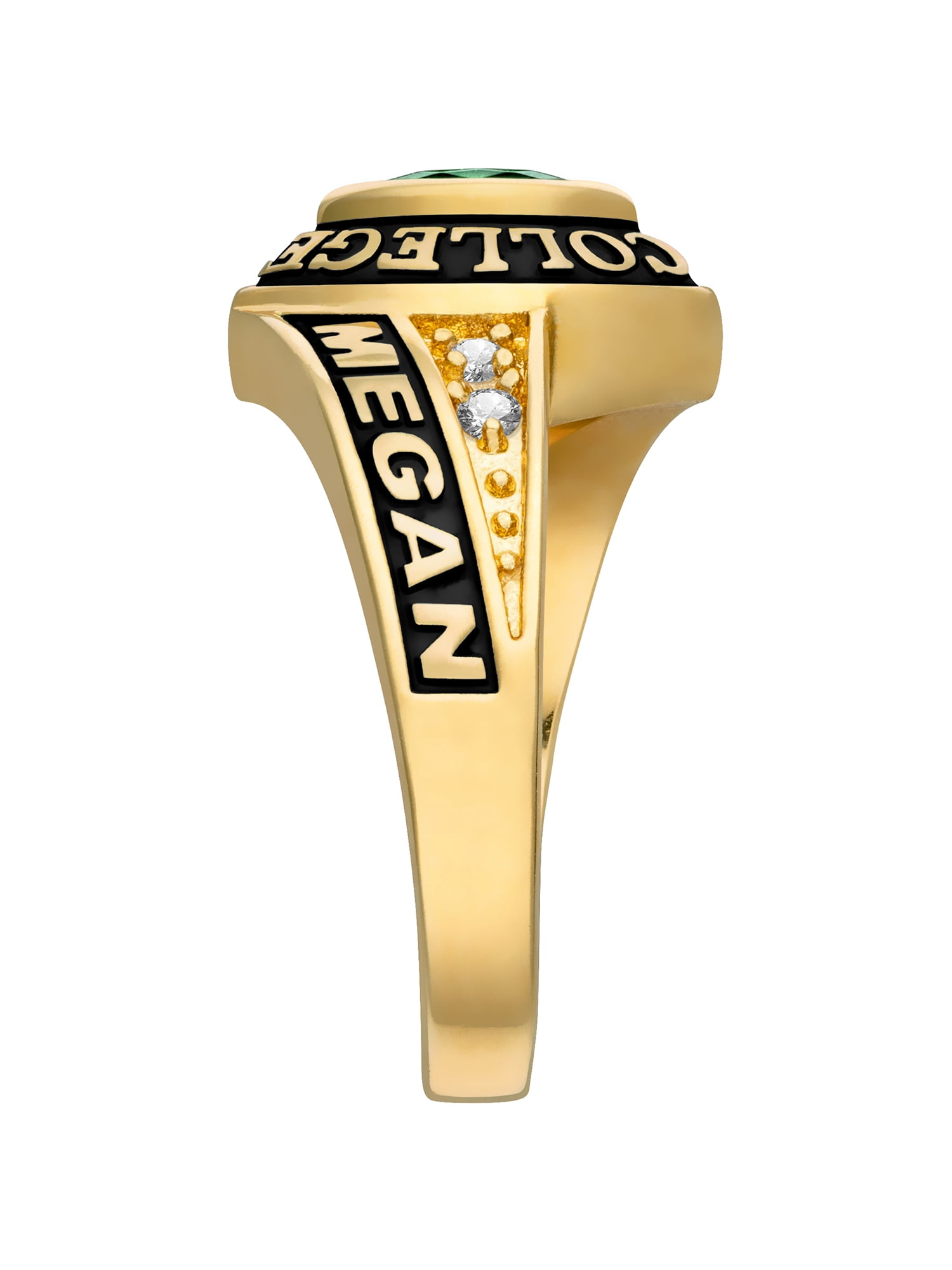 Order Now for 2025 Graduation, Freestyle Women's Yellow Celebrium Marquise Birthstone and CZ Class Ring, Personalized, High School or College Graduation
