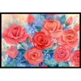 thumbnail image 1 of Carolines Treasures IBD0251MAT Tapis Roses Intérieur Ou Extérieur, 18 x 27, 1 of 4
