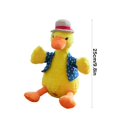 thumbnail image 2 of Toy Doll Ducks, Singing Dancing Learning Toy, Interactive Voice Recognition Soft Cloth Duck Doll with Parent Child Mode, Cute Yellow Plush Doll Gift for Kids and Collectors, 2 of 7