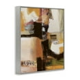 thumbnail image 3 of Stupell Industries Contrasting Neutrals Abstract Gray Framed Giclee Art design by Maurizio Piovan, 30 x 24, 3 of 8