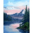 thumbnail image 1 of Kit de pintura de diamante 5D Wdftyju montaña lago taladro completo Rhinestone, 1 of 9