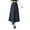 Black, variant on yillto Womens Plus Size Long Skirts High Waist A Lined Elegant Pleated Midi Skirt with Pockets