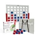 thumbnail image 5 of Bolaball: Giant 4-In-A-Row Outdoor Wooden Game, White, 5 of 8
