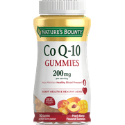Natures Bounty CoQ10 Gummy Supplement, 200mg, 60 Gummies