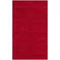 thumbnail image 4 of Safavieh Laguna Shag 6'7" Round Power Loomed Rug in Red, 4 of 10