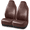 Brown, variant on Auto Drive Car Seat Cover,High Back Full Leather Seat Protector Front Seat, Premium Comfortable Anti-Slip, Airbag Compatible Universal Fit for Cars SUVs Trucks,Blue