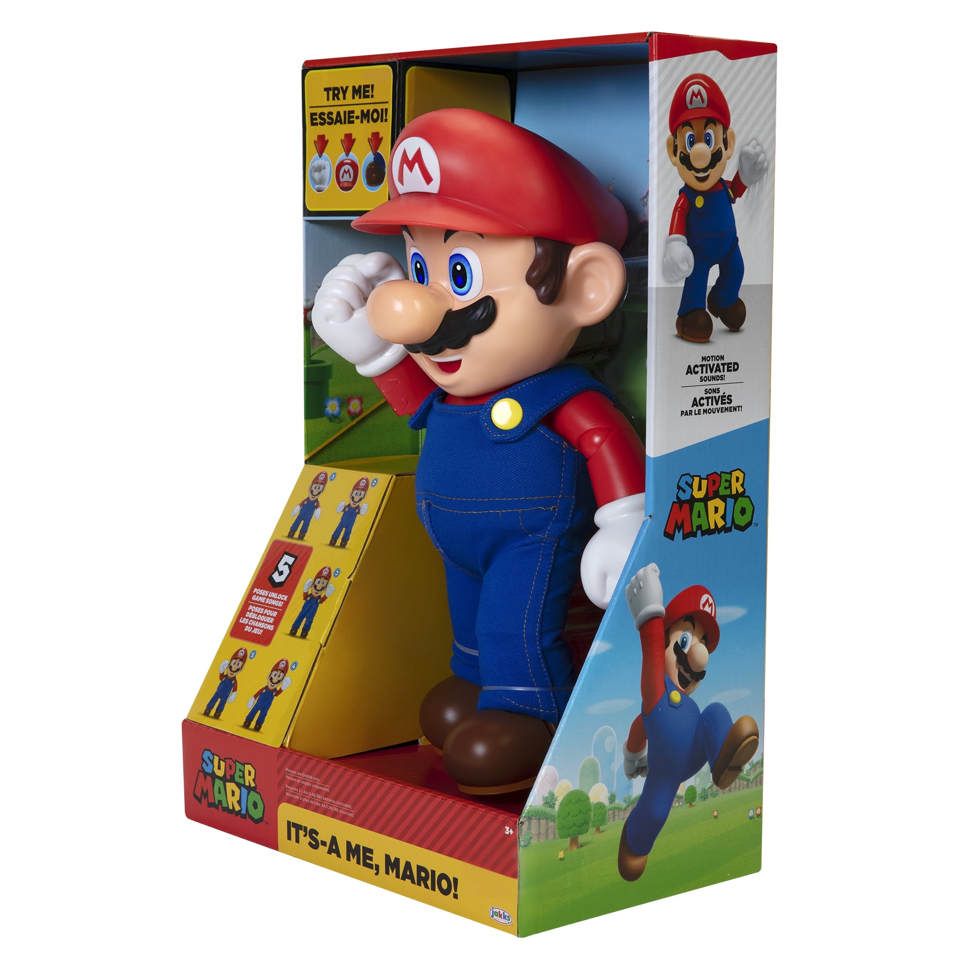スーパーマリオ トーキングフィギュア IT'S - A ME, MARIO!（約