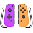 thumbnail image 1 of Manettes Sans Fil Personnalisées pour Manette Joy Pad, G/d, Télécommandes Gauche et Droite, Compatibles avec Nintendo Switch (Violet Orange), 1 of 7