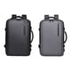 thumbnail image 5 of Qarigey Travel Companion Múltiples bolsillos y bolsa de viaje de gran capacidad Bolsas de equipaje Conveniente y elegante Mochilas negro, 5 of 6