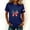 Dark Blue, variant on 250th Anniversary Usa Shirt Short Sleeve Patriotic T-shirt Faith Freedom 250 Years Patriotic Shirts for Women 250th Birthday Memorial Day Costume Red S