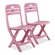 thumbnail image 1 of 2 Sillas Plegables Infantil Preescolar Bambino Rosa Chicle, 1 of 4