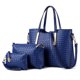 thumbnail image 1 of Bolso de mano de gran capacidad para mujer con bolso para madre y bolso de gran capacidad de un solo hombro de cuero artificial, 1 of 5