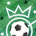 thumbnail image 6 of KISPATTI 12 Pcs Soccer Party Favor Bags Sports Party Drawstring Bags Candy Treat Reusable Cloth Bags Party Gift for Birthday Sports Party Soccer Baby Shower Decor Supplies, 6 of 6