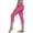 Fuchsia, variant on Capri Leggings for Women Buttery Soft Polyester Fabric, Fuchsia, XS - L