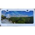 thumbnail image 2 of Blank Smooth Heavy Chrome 2 - Hole License Plate Frame, 2 of 2