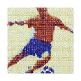 thumbnail image 1 of Soccer In Points. - Canvas, 1 of 10