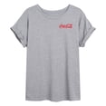 thumbnail image 2 of Coca-Cola - Coke Heritage - Juniors Oversized Graphic T-Shirt, 2 of 4