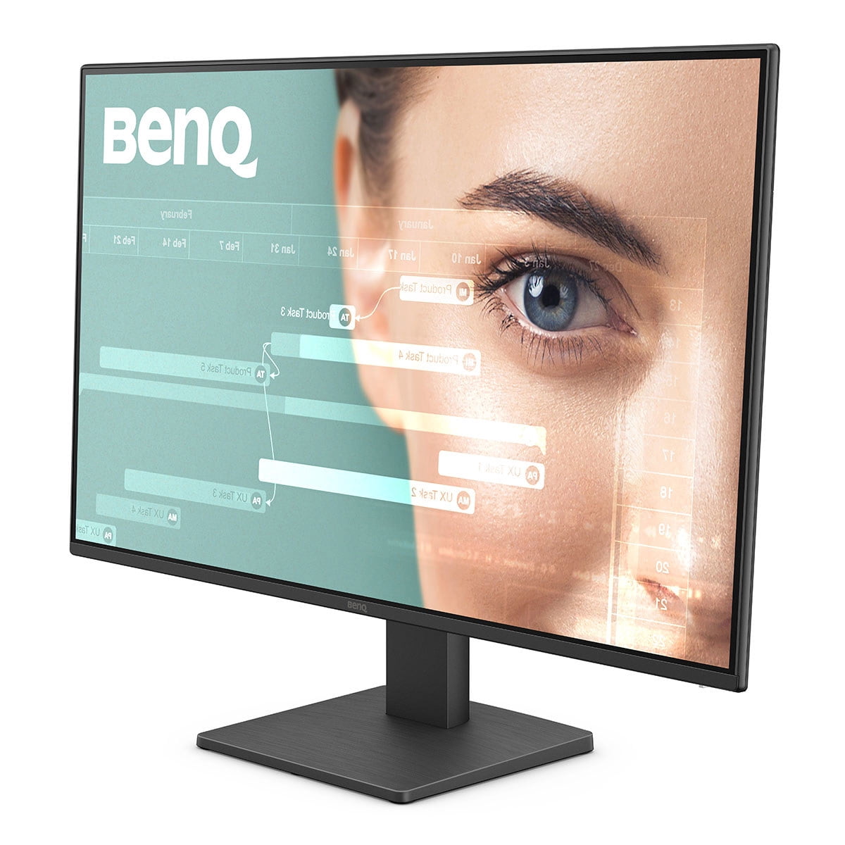 BenQ 27 inch Full HD 1080P 100Hz IPS Ultra Slim Bezel, TUV-Certified Flicker-Free, Low Blue Light Plus Computer Monitor GW2791