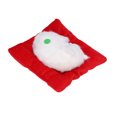 thumbnail image 4 of Fake Cats, Simulation Sleeping Cat Toy Interactive Comfortable Lifelike With Sound For Home Decoration Grey Cat Shape,Yellow Ear Cat Shape,All White Cat Shape,Black And White Cat, 4 of 8
