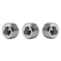Stainless Steel Pipe Plug - 3/4 NPT Plug & Socket Set (3Pcs)