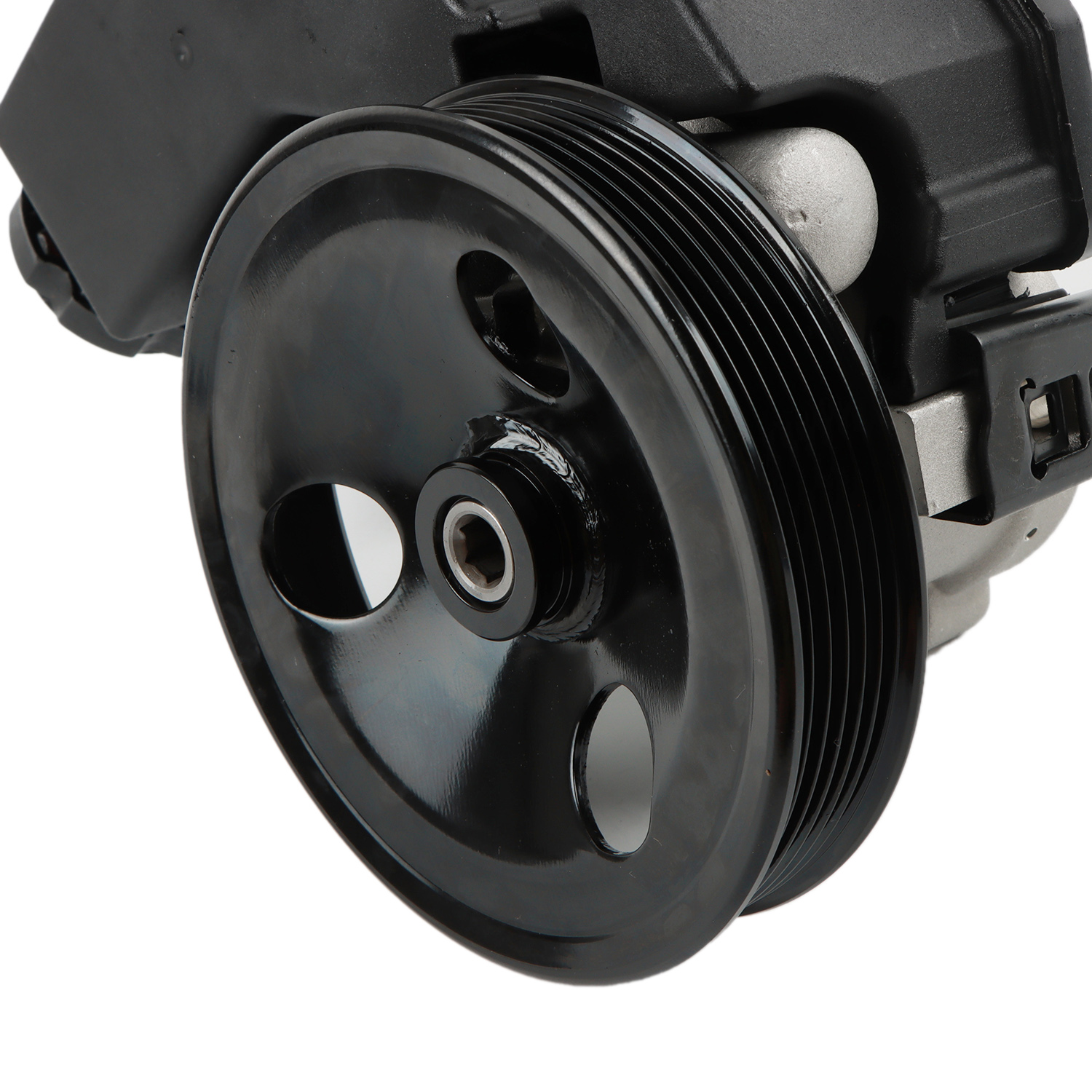 PANGOLIN Power Steering Pump with Pulley & Reservoir 20-62608 Compatible with 2001-2004 Jeep Grand Cherokee, 2003-2006 Dodge Viper Ram 1500 Power Assist Steering Pump Replace Part OE 96-62608