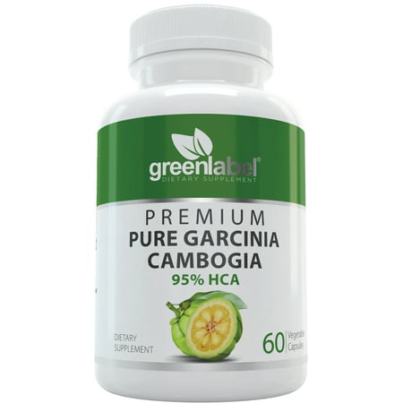 Garcinia Cambogia 100% Pure Extract + 95% HCA, Natural Fast Acting Fat Burner, Carb Blocker + Slimming Aid, Appetite Suppressant + Weight Loss Pills, For Women + Men, (Best Rated Slimming Pills)