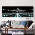 thumbnail image 3 of Large Aircraft Landing Canvas Print Poster - Modern Aviation Wall Art, Suitable for Living Room, Bedroom, Office Decoration - Frameless Airport Painting, Home Decor, Airplane Theme Art, 3 of 6