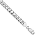 thumbnail image 1 of 14K White Gold 6.1mm Flat Curb Chain, 1 of 2