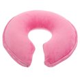 thumbnail image 4 of DINHEAROM U Shaped Neck Pillow 1Pack Rosy 11.8X11.8X3.1Inch Memory Foam for Spa Salon and Travel Use, 4 of 8