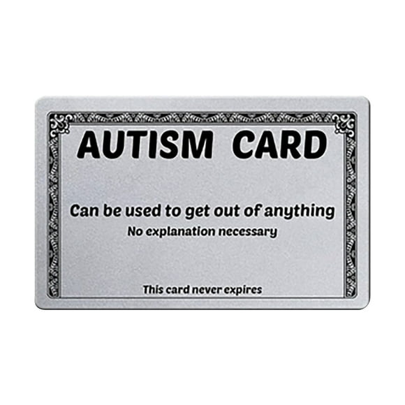 Cartes d'Excuses pour Situations Sociales Jouet Hilarant de Nouveauté Fête de Conversation pour Adultes et Ados