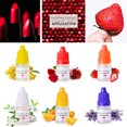 thumbnail image 4 of Whataatahia 6 botellas de suero aromatizante de 5 ml, gotas de brillo labial DIY para lápiz labial, 4 of 8