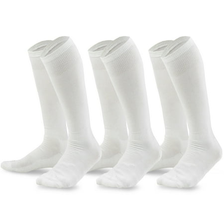 TeeHee Bamboo All Sports Half Cushion Socks with Arch Support 3-Pair Pack (Medium (9-11),