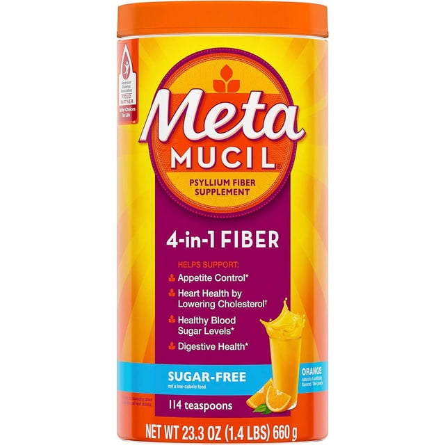 Metamucil Suplemento en polvo de fibra de psilio 23.3oz