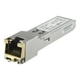 thumbnail image 1 of StarTech.com Dell EMC SFP-1G-T Compatible SFP Module, 1000BASE-T, SFP to RJ45 (Copper) Cat6/Cat5e, 1GE Gigabit Ethernet SFP, RJ-45 (Copper) 100m, 1Gbps Mini GBIC Transceiver SFP Module - Lifetime Warranty (SFP1GTEMCST) - SFP (mini-GBIC) Transceiver Module (Équivalent à: Dell EMC Sfp-1g, 1 of 4