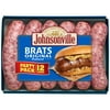 Johnsonville Original Brats Sausage Party Pack, 12 Count, 2.85 lb